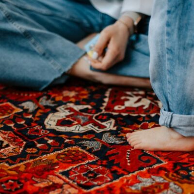 شستشوی فرش دستباف با دستگاه تماماتوماتیک در قالیشویی سپید تهران
